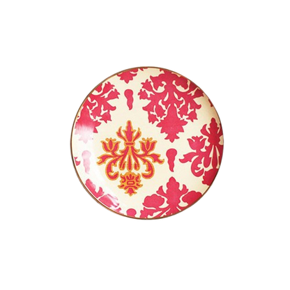 Roomcytle Ceramic Dinner Plate – 18cm Glazed Round Tableware