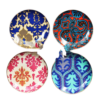 Roomcytle Ceramic Dinner Plate – 18cm Glazed Round Tableware