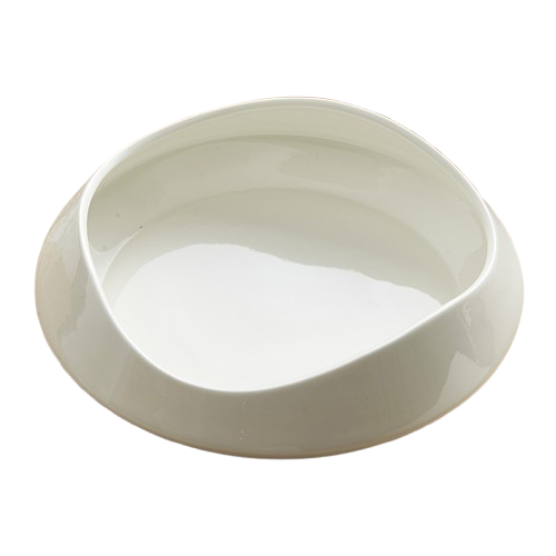 Roomcytle Porcelain Dinner Plate – Simple Ceramic Tableware Dish